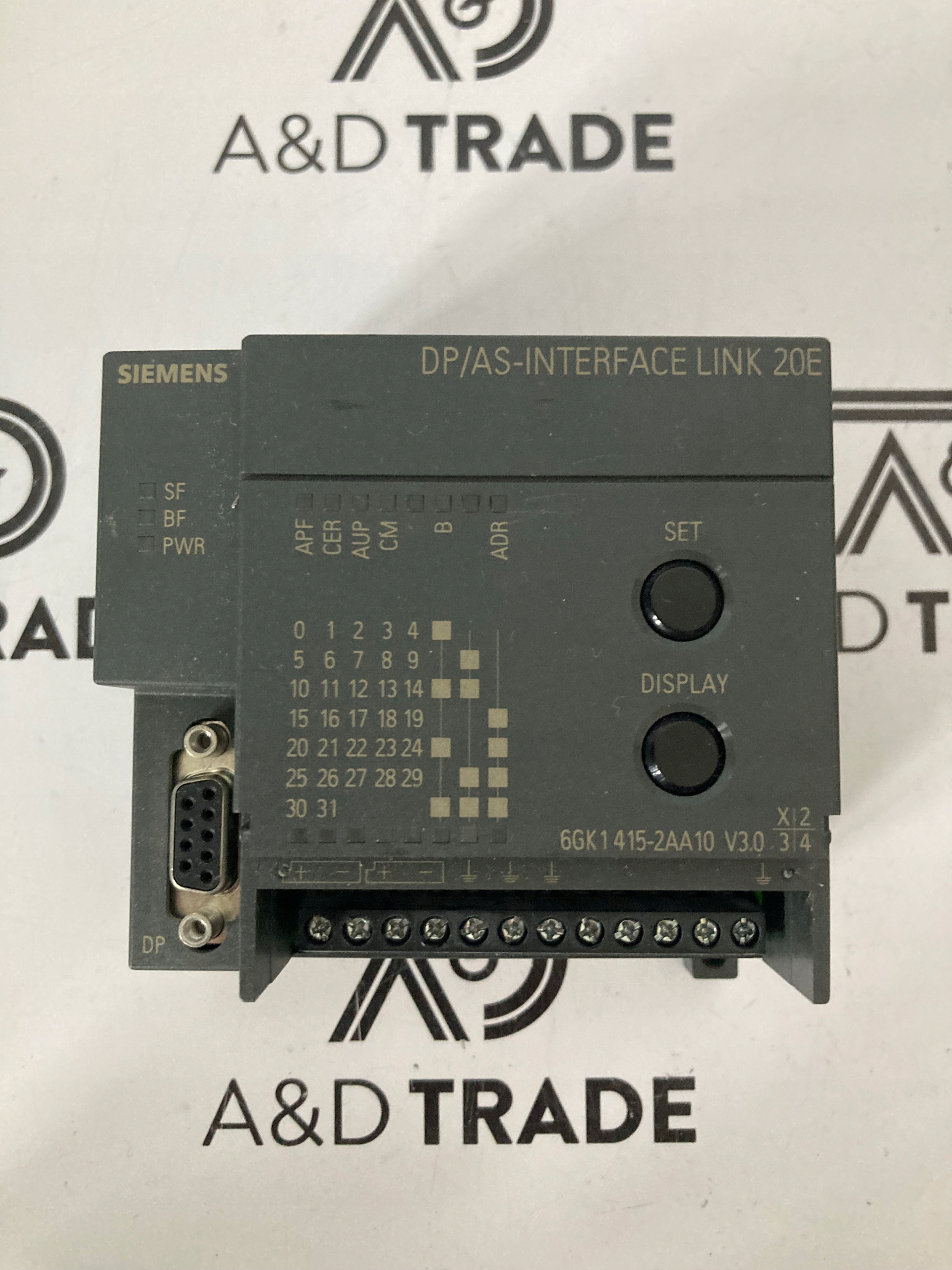 Siemens 6GK1415-2AA10 DP/AS-INTERFACE LINK 20(R) V3.0 — Remote I/O & Communication